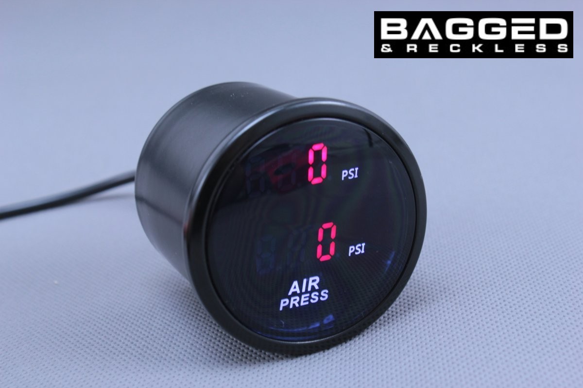 DIGITAL DUAL MANOMETER- BLACK