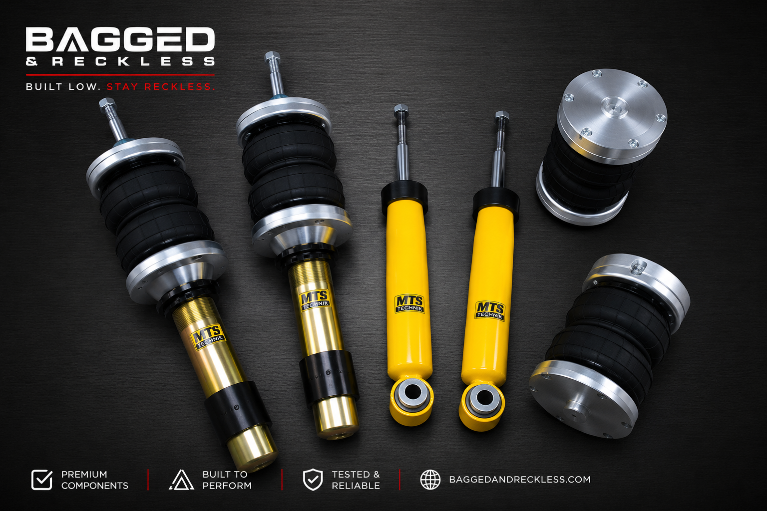 BMW E61 Air Strut Kit | 5 Series Touring (2004-2010)