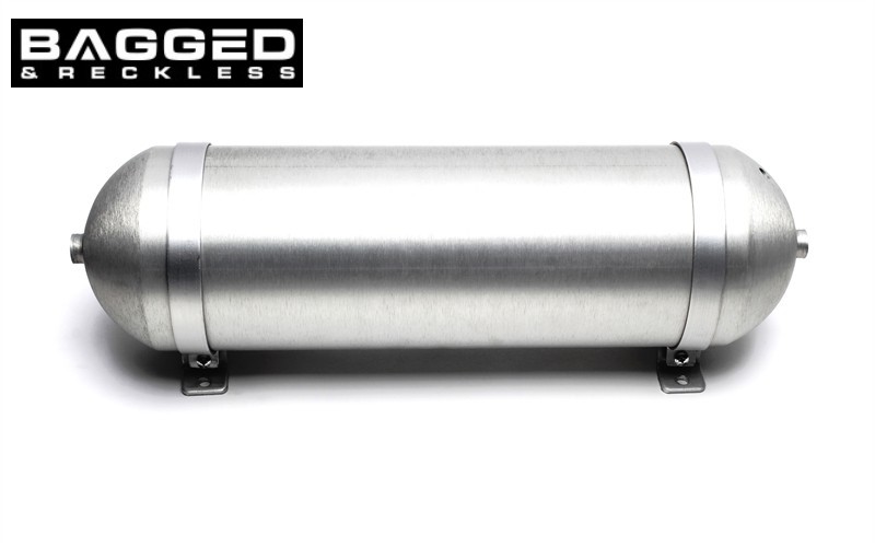 SEAMLESS TANK BRUSHED ALUMINIUM 11L