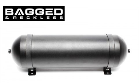 SEAMLESS TANK BLACK BRUSHED ALUMINIUM 11L