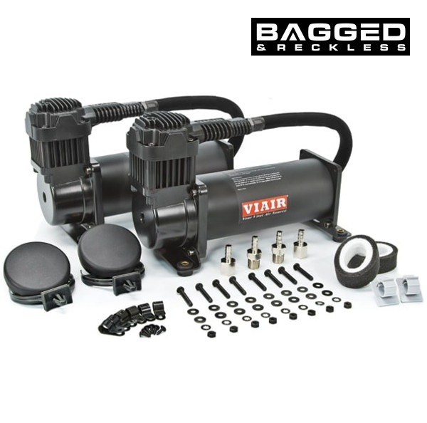 VIAIR 444C BLACK COMPRESSORS (DUAL PACK)