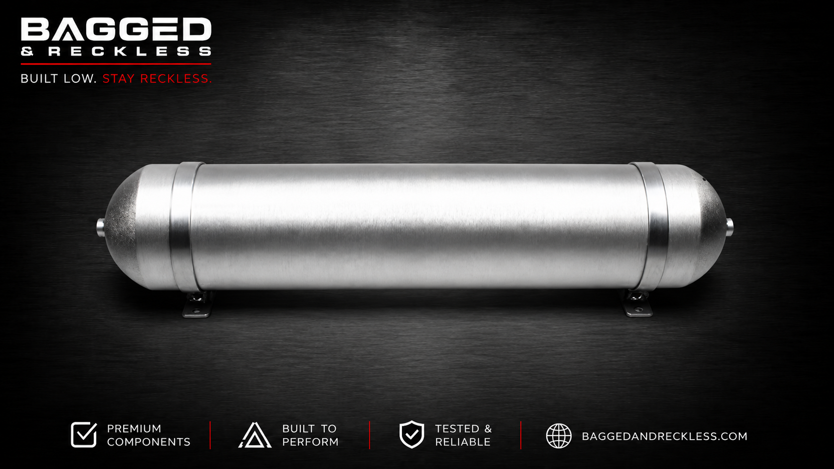 SEAMLESS TANK BRUSHED ALUMINIUM 19L