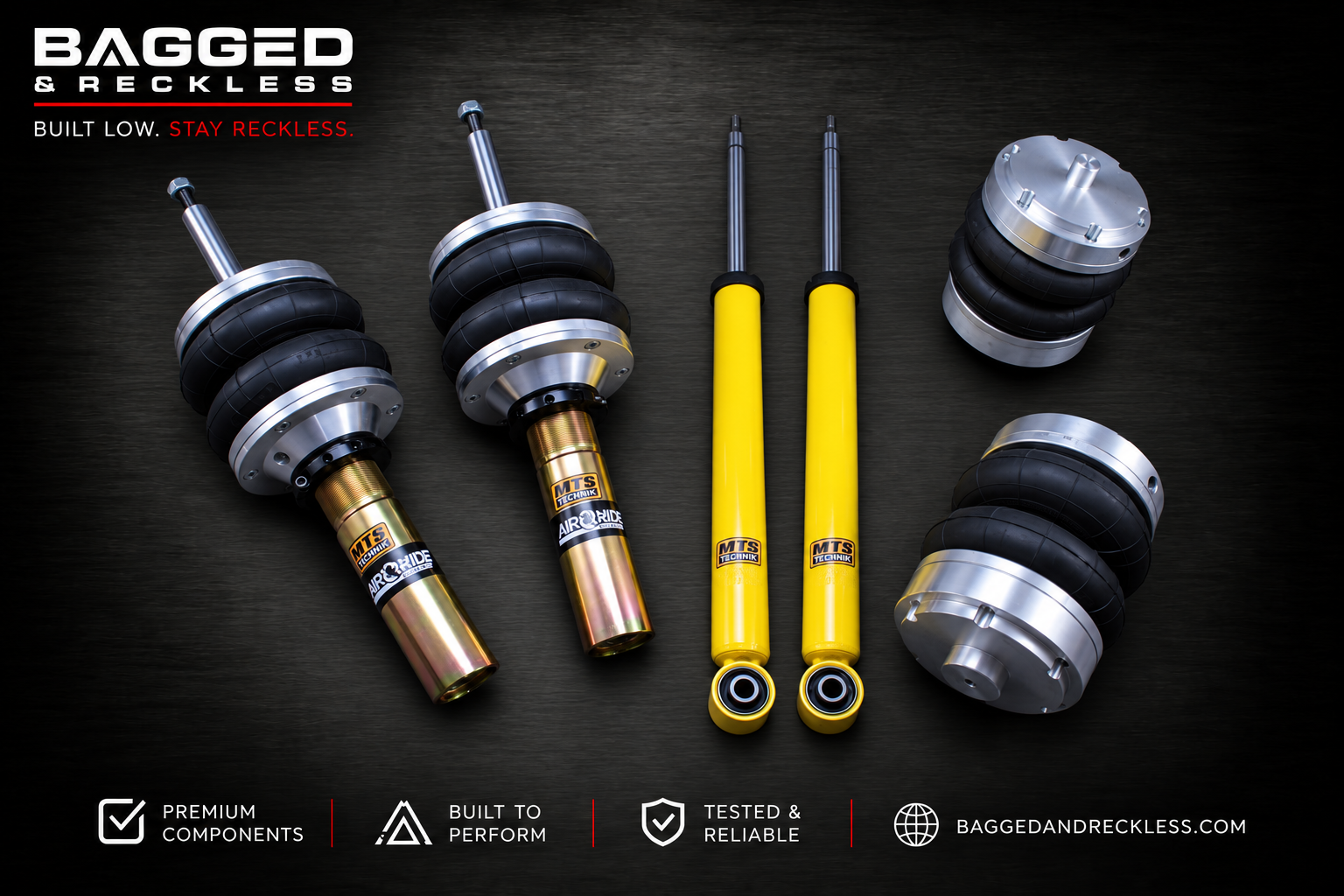 Audi A7 C7 2011–2018 Air Struts – Complete Front & Rear Set