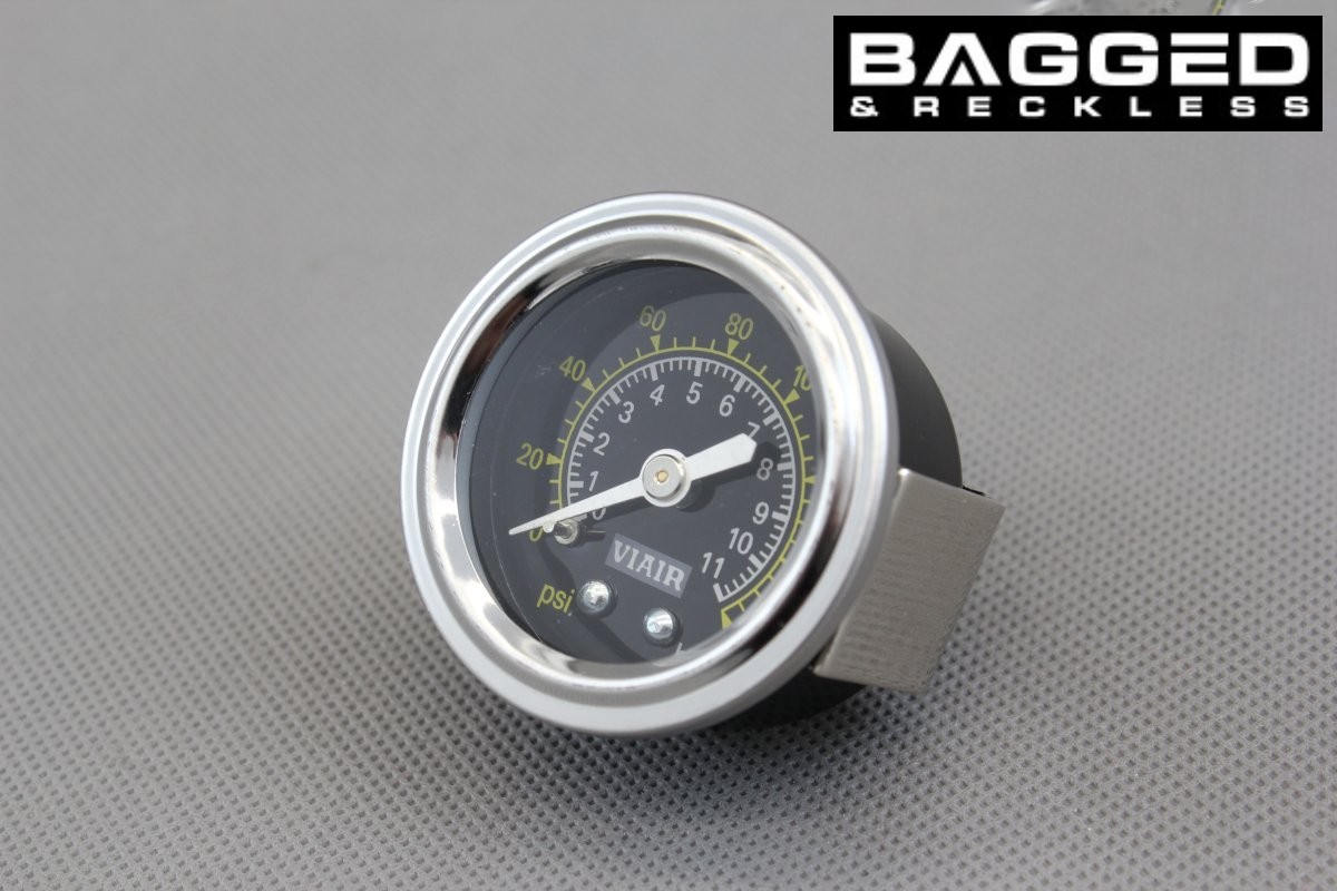 VIAIR MANOMETER 1/5"- BLACK