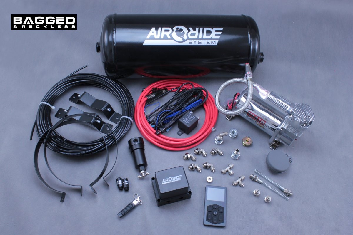 Additional image for Bagged & Reckless Ultra Low 2-Way Basic Digital Air Suspension Kit for Volkswagen Golf MK7 2012-2020 (FWD)