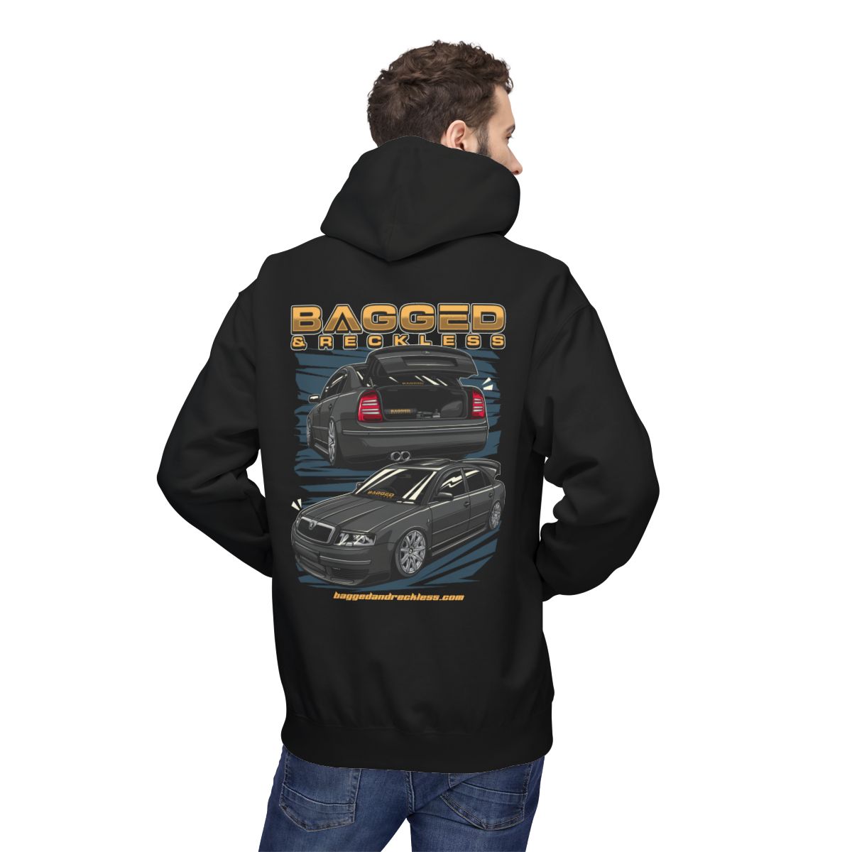 Additional image for Bagged & Reckless Skoda Hoodie