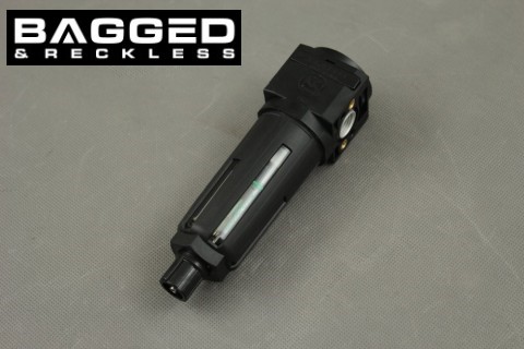 WATER TRAP 1/4" - BLACK